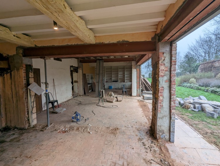 vérification structurelle sur chantier